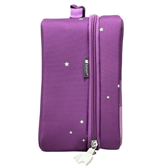 Tonies Toniebox Carrying Case Max Purple Over the Rainbow Zip Storage Carrier. - Picture 5 of 11